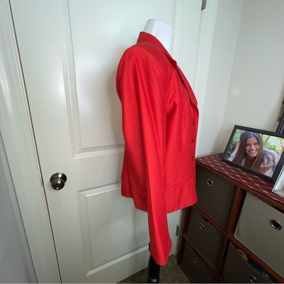 Worthington Red Blazer 14 - Picture 6 of 17